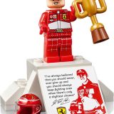Additional photo of brand new factory sealed LEGO Icons Ferrari F2004 & Michael Schumacher set 11375.