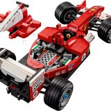 Additional photo of brand new factory sealed LEGO Icons Ferrari F2004 & Michael Schumacher set 11375.