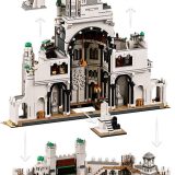 Additional photo of brand new factory sealed LEGO Icons The Lord of the Rings: Minas Tirith set 11377.