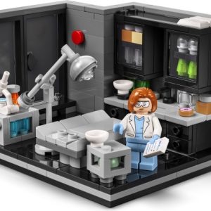 Brand new factory sealed LEGO Ideas The X-Files: Scully's Lab set 40896 original box front view.