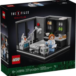 Additional photo of brand new factory sealed LEGO Ideas The X-Files: Scully's Lab set 40896.