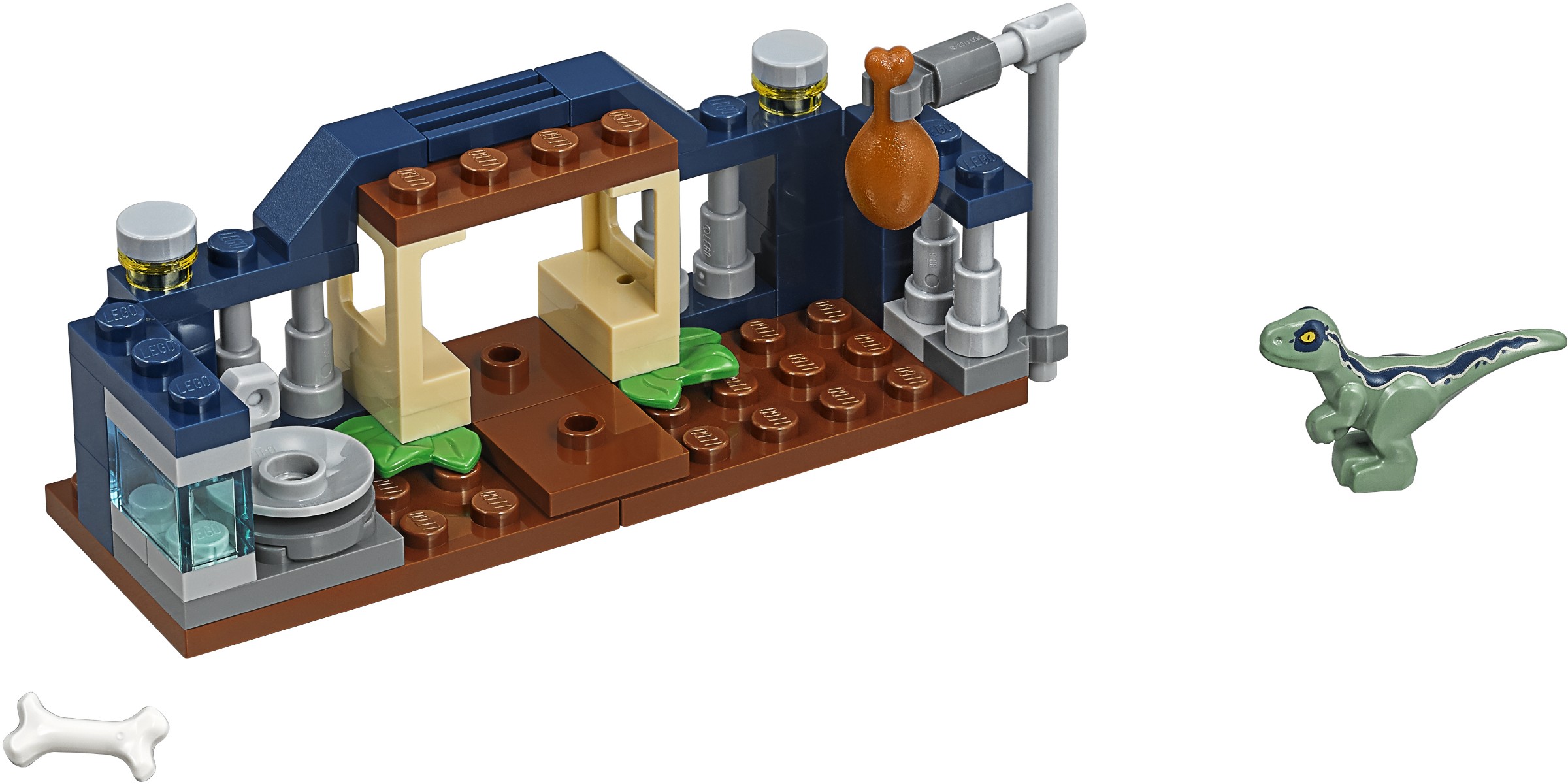 Additional photo of brand new factory sealed LEGO Jurassic World Baby Velociraptor Playpen set 30382.