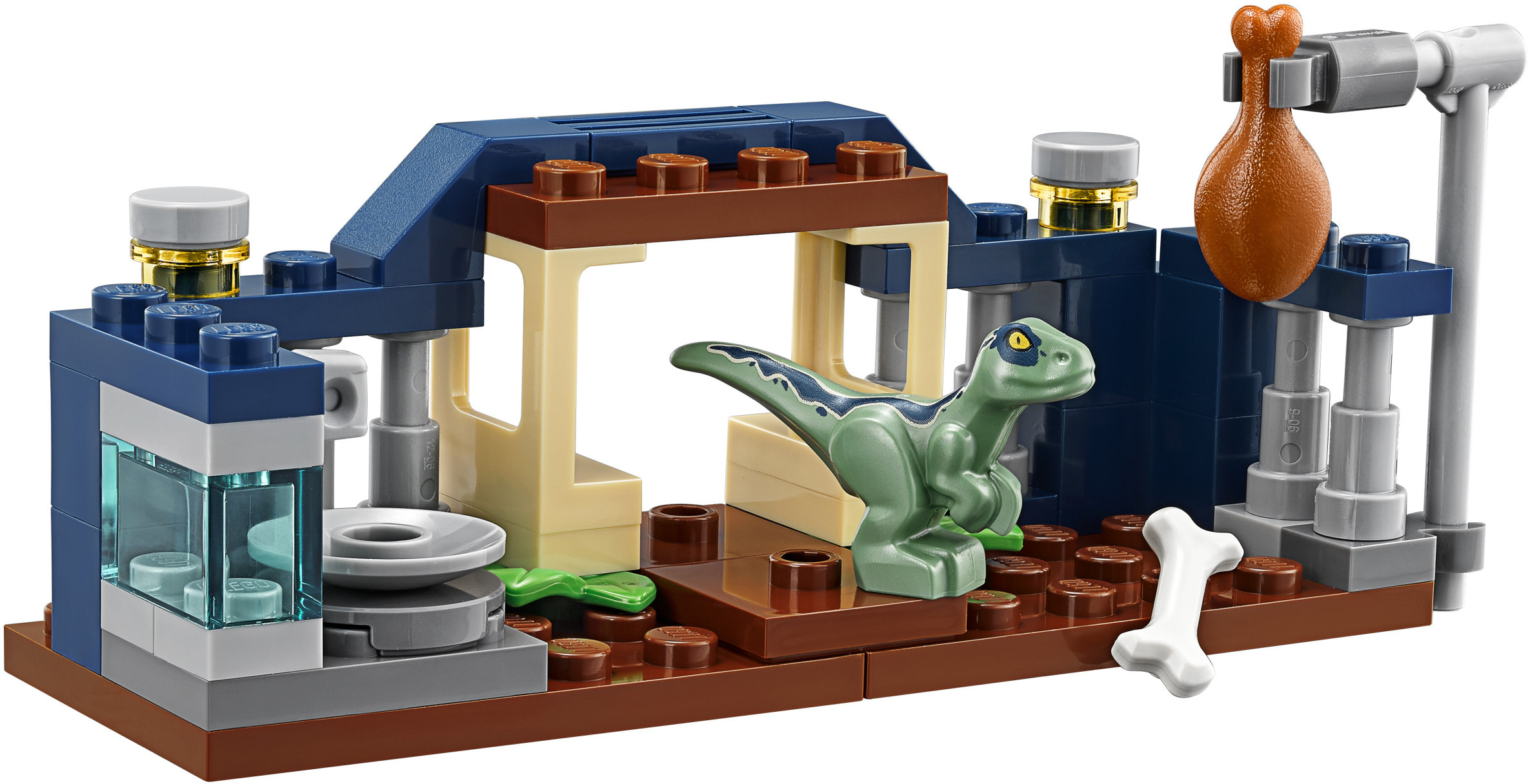 Additional photo of brand new factory sealed LEGO Jurassic World Baby Velociraptor Playpen set 30382.