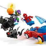 Additional photo of brand new factory sealed LEGO Marvel Super Heroes Spider-Man Race Car & Venom Green Goblin set 76279.