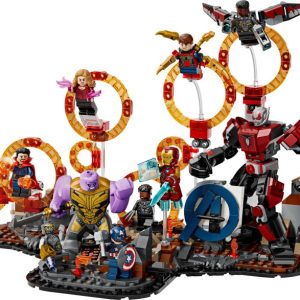Brand new factory sealed LEGO Marvel Super Heroes Avengers: Endgame Final Battle set 76323 original box front view.