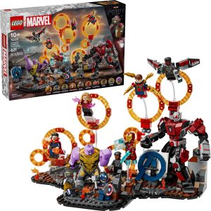 Additional photo of brand new factory sealed LEGO Marvel Super Heroes Avengers: Endgame Final Battle set 76323.