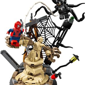Brand new factory sealed LEGO Marvel Super Heroes Epic Battle: Spider-Man vs. Sandman set 76334 original box front view.