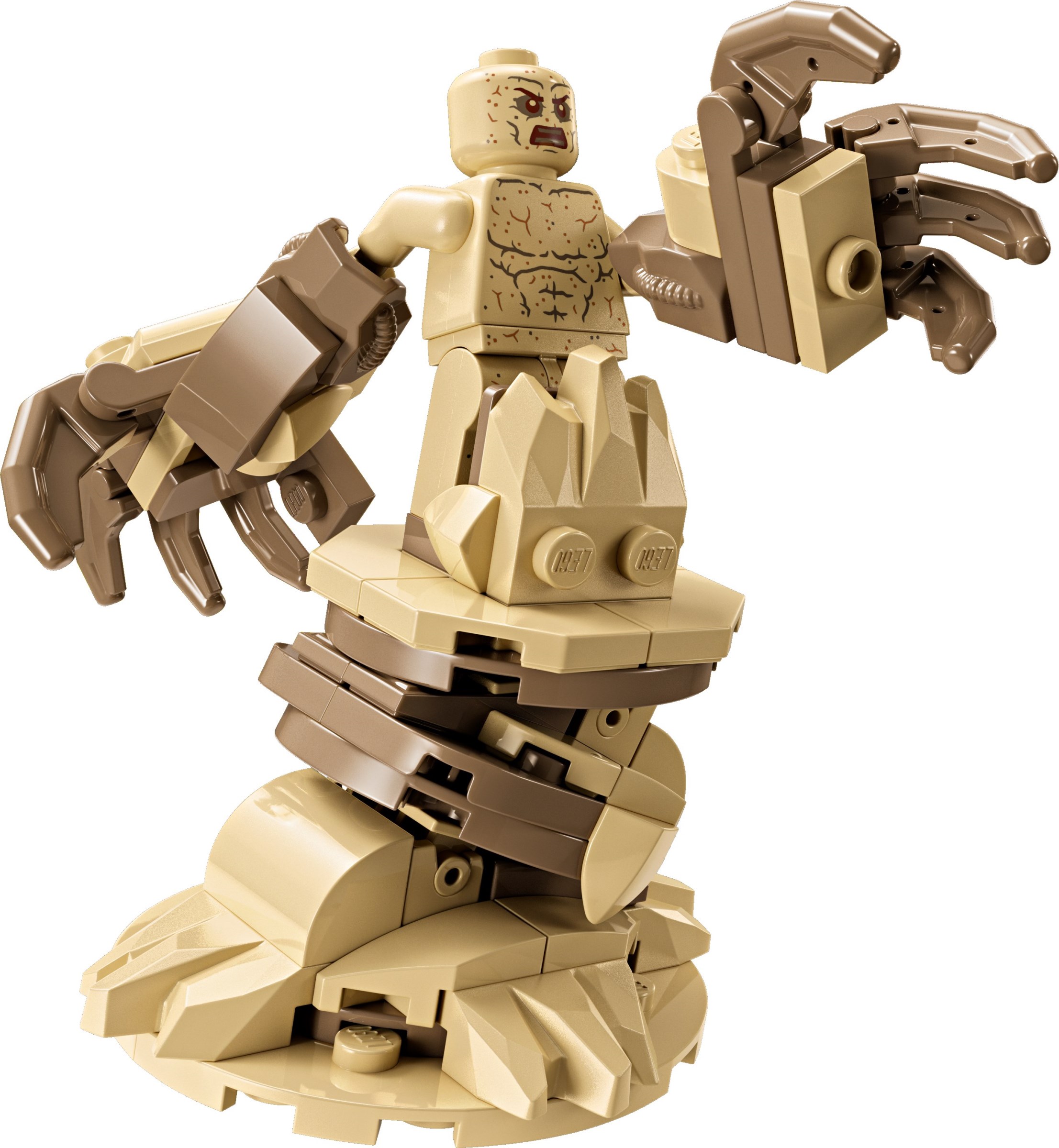 Additional photo of brand new factory sealed LEGO Marvel Super Heroes Epic Battle: Spider-Man vs. Sandman set 76334.