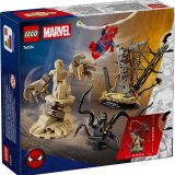 Additional photo of brand new factory sealed LEGO Marvel Super Heroes Epic Battle: Spider-Man vs. Sandman set 76334.