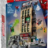 Additional photo of brand new factory sealed LEGO Marvel Super Heroes Spider-Man vs. Mysterio: The Daily Bugle set 76342.