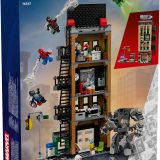 Additional photo of brand new factory sealed LEGO Marvel Super Heroes Spider-Man vs. Mysterio: The Daily Bugle set 76342.