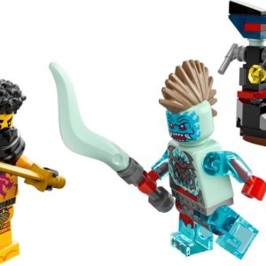 Brand new factory sealed LEGO Ninjago Arin vs. Dragonian Battle set 30700 original box front view.