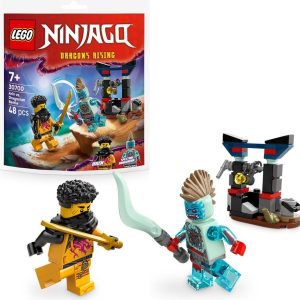 Additional photo of brand new factory sealed LEGO Ninjago Arin vs. Dragonian Battle set 30700.