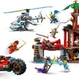 Additional photo of brand new factory sealed LEGO Ninjago Ninja Vehicle Tree House Battle set 71857.