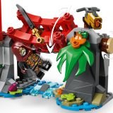 Additional photo of brand new factory sealed LEGO Ninjago Ninja Vehicle Tree House Battle set 71857.