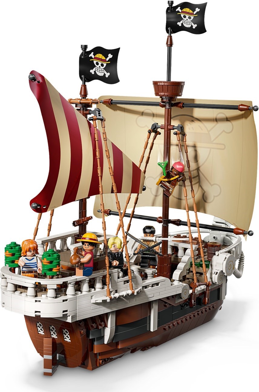 Additional photo of brand new factory sealed LEGO One Piece The Going Merry Pirate Ship set 75639.