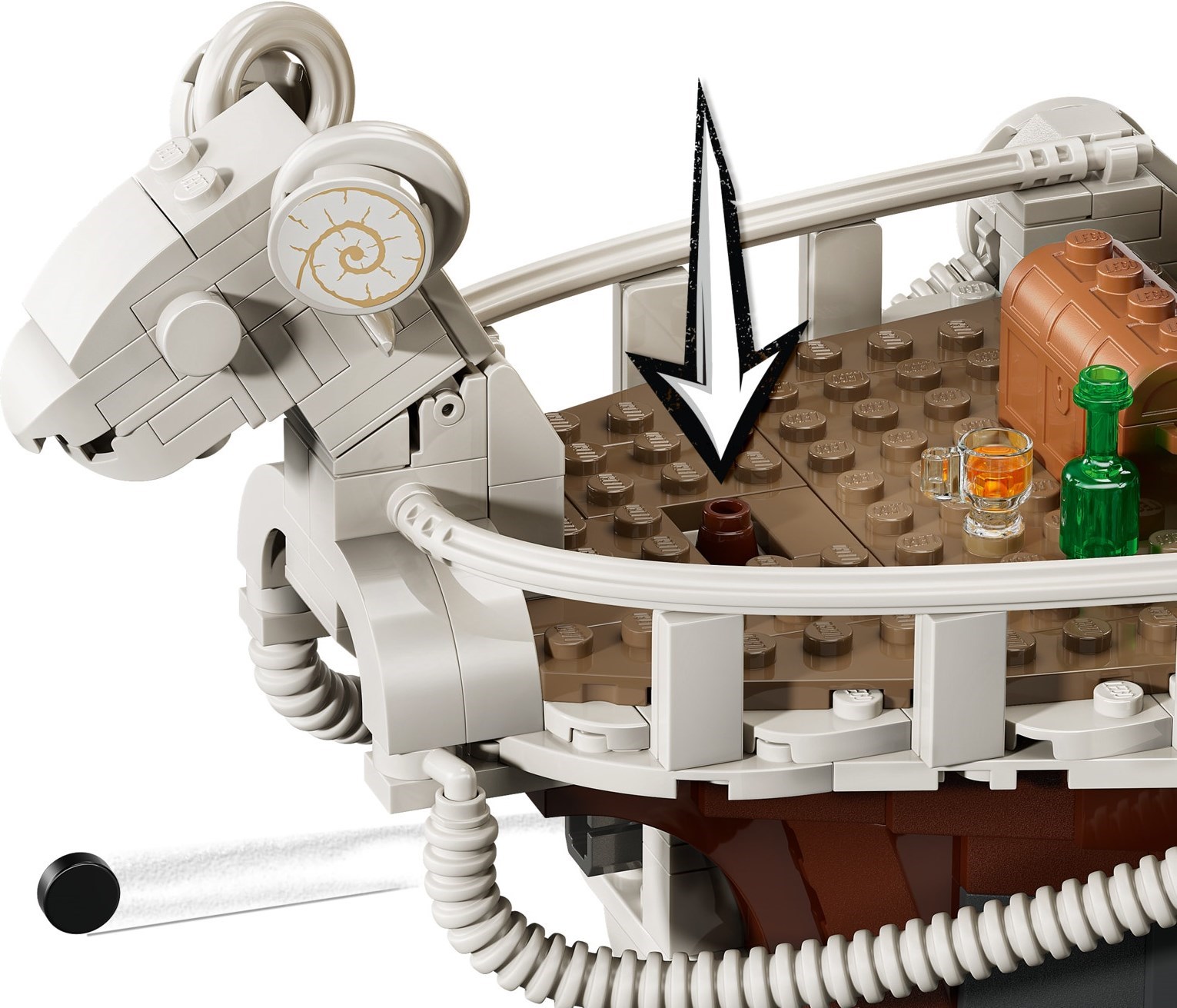 Additional photo of brand new factory sealed LEGO One Piece The Going Merry Pirate Ship set 75639.