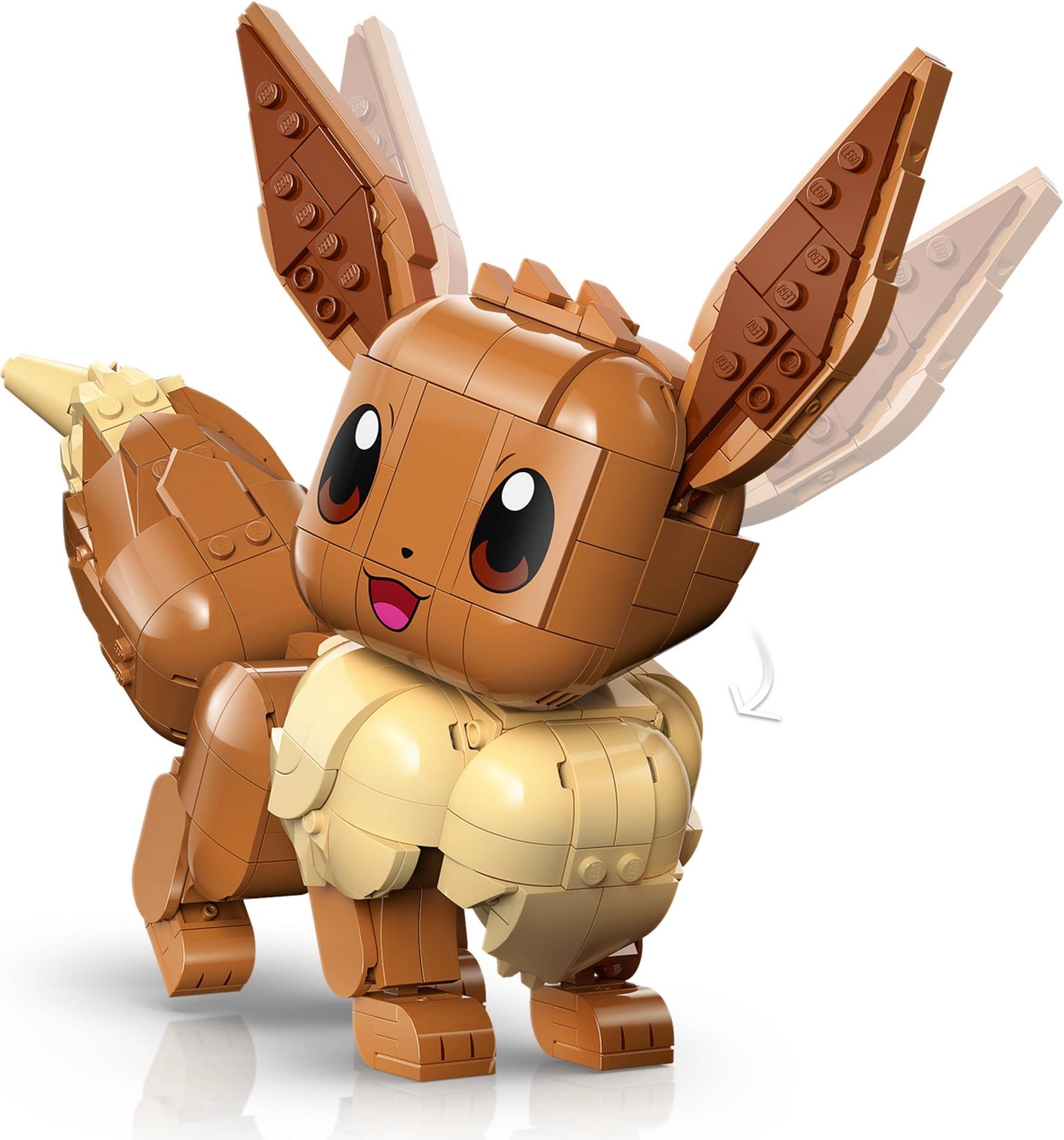 Additional photo of brand new factory sealed LEGO Pokémon Eevee set 72151.