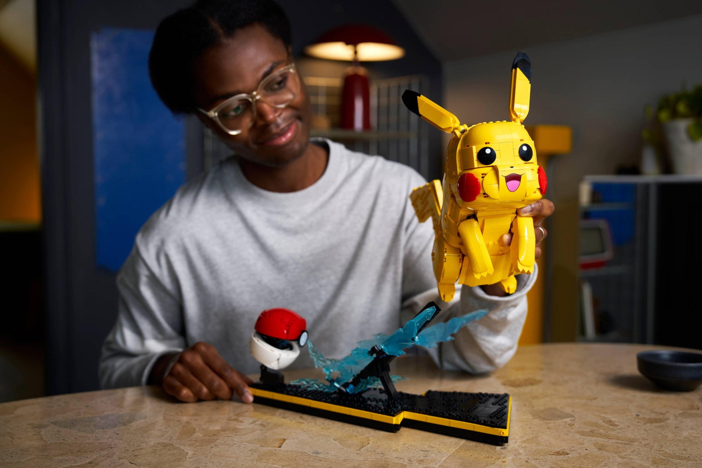Additional photo of brand new factory sealed LEGO Pokémon Pikachu and Poké Ball set 72152.