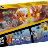 Additional photo of brand new factory sealed LEGO Pokémon Charmander and Geodude's Cavern Clash set 72157.