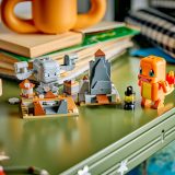 Additional photo of brand new factory sealed LEGO Pokémon Charmander and Geodude's Cavern Clash set 72157.