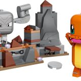 Additional photo of brand new factory sealed LEGO Pokémon Charmander and Geodude's Cavern Clash set 72157.