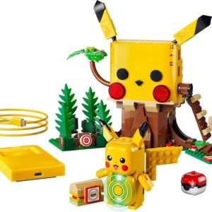 Brand new factory sealed LEGO Pokémon Training House with Pikachu set 72164 original box front view.
