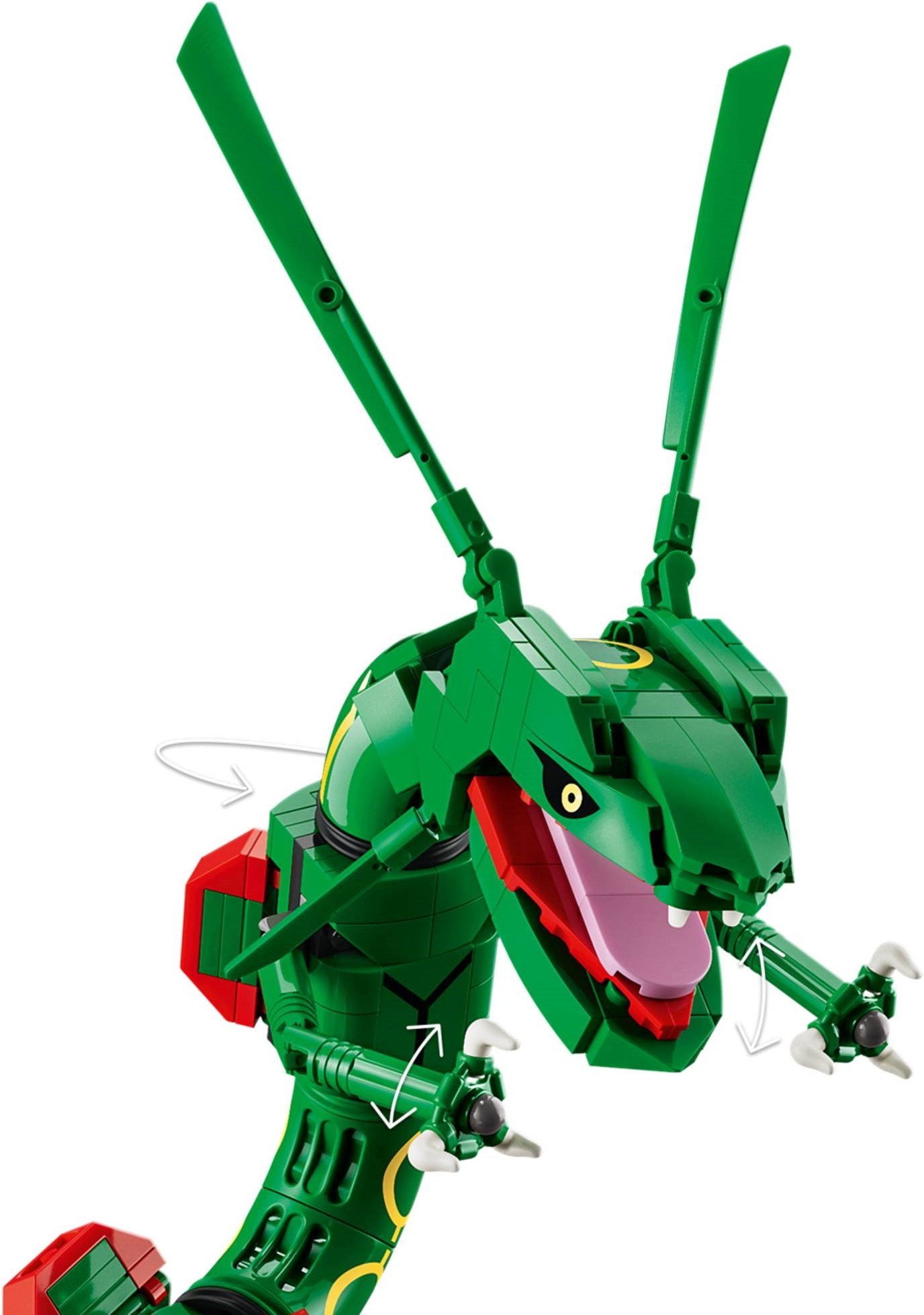 Additional photo of brand new factory sealed LEGO Pokémon Rayquaza set 72168.