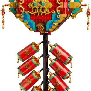 Brand new factory sealed LEGO Seasonal Fortune Firecracker set 80118 original box front view.