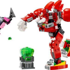 Brand new factory sealed LEGO Sonic the Hedgehog Knuckles' Guardian Mech set 76996 original box front view.