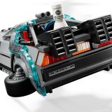 Additional photo of brand new factory sealed LEGO Speed Champions Time Machine from Back to the Future set 77256.