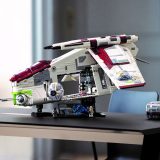 Additional photo of brand new factory sealed LEGO Star Wars Republic Gunship set 75309.