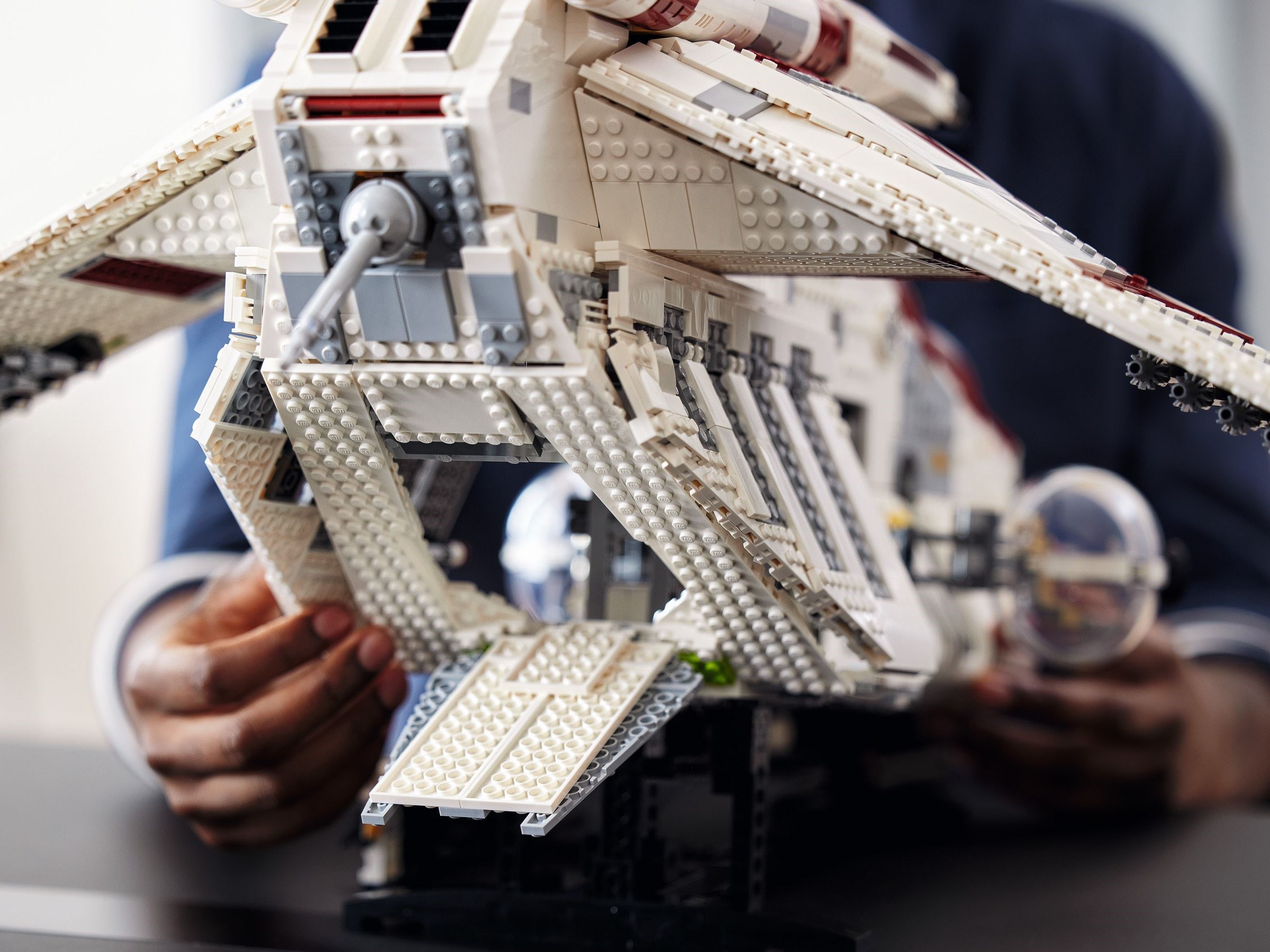 Additional photo of brand new factory sealed LEGO Star Wars Republic Gunship set 75309.