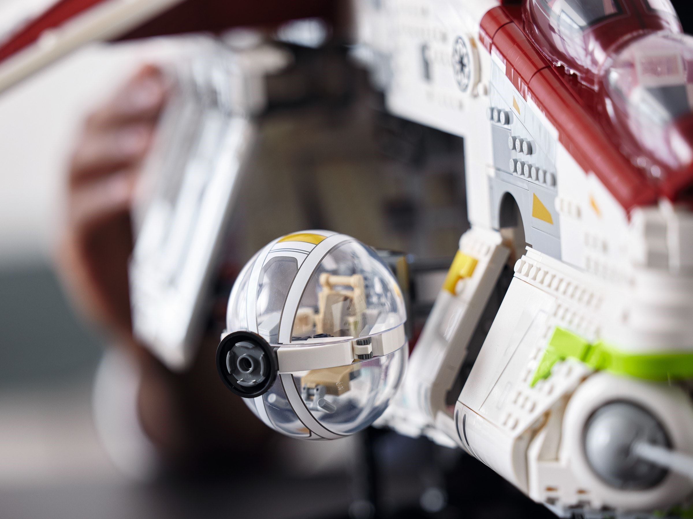Additional photo of brand new factory sealed LEGO Star Wars Republic Gunship set 75309.