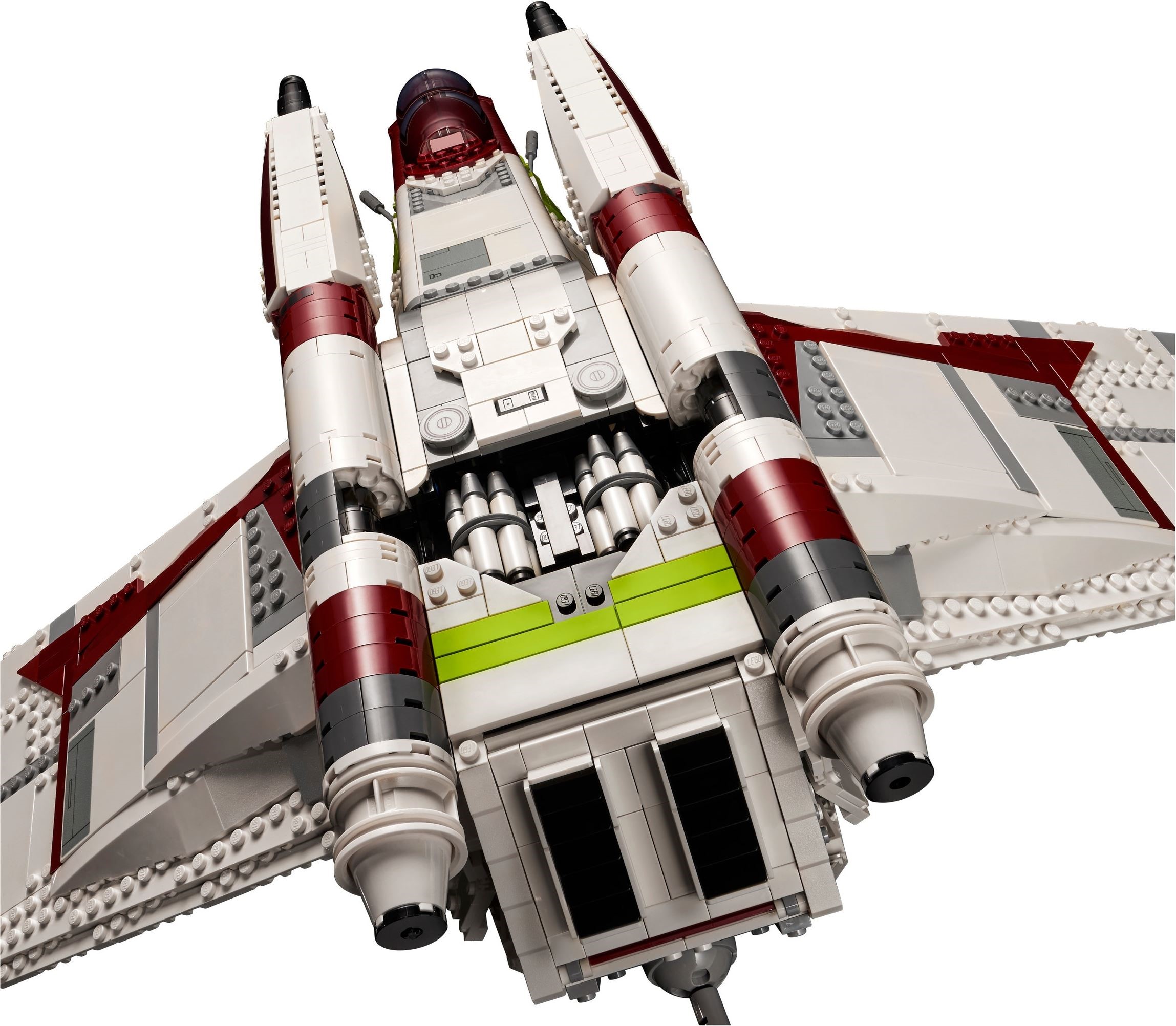 Additional photo of brand new factory sealed LEGO Star Wars Republic Gunship set 75309.