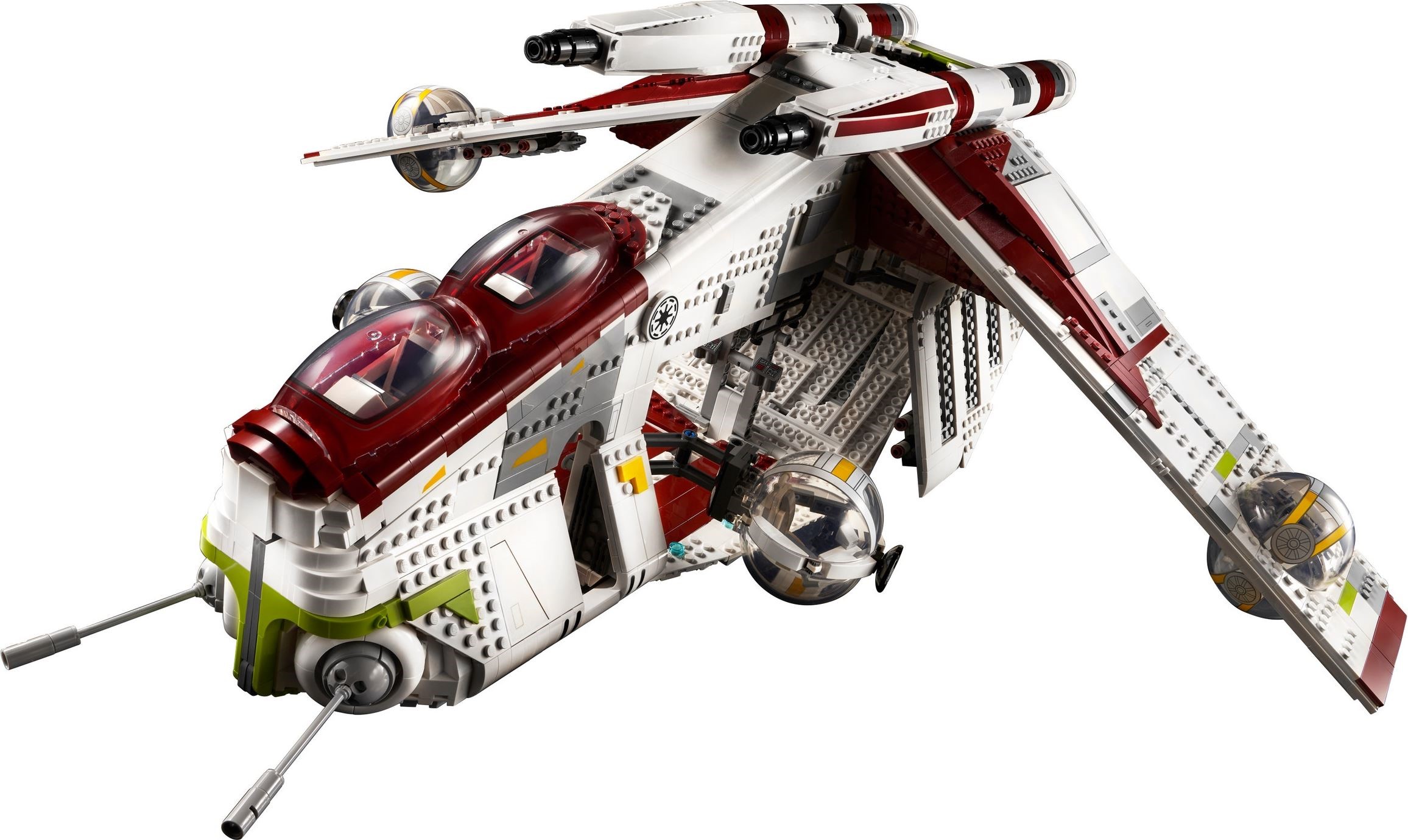 Additional photo of brand new factory sealed LEGO Star Wars Republic Gunship set 75309.
