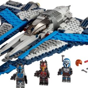Brand new factory sealed LEGO Star Wars Mandalorian Starfighter set 75316 original box front view.