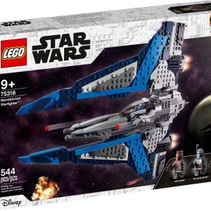 Additional photo of brand new factory sealed LEGO Star Wars Mandalorian Starfighter set 75316.