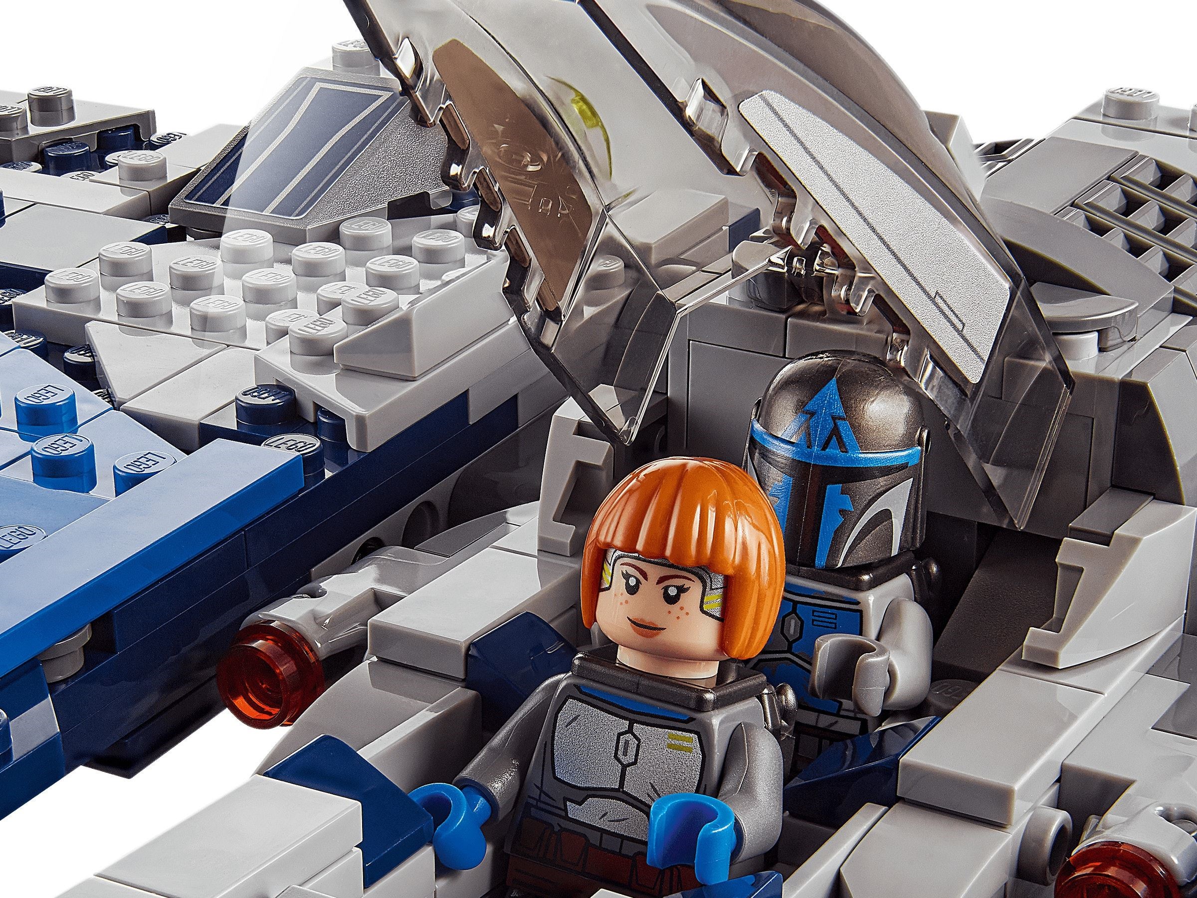 Additional photo of brand new factory sealed LEGO Star Wars Mandalorian Starfighter set 75316.