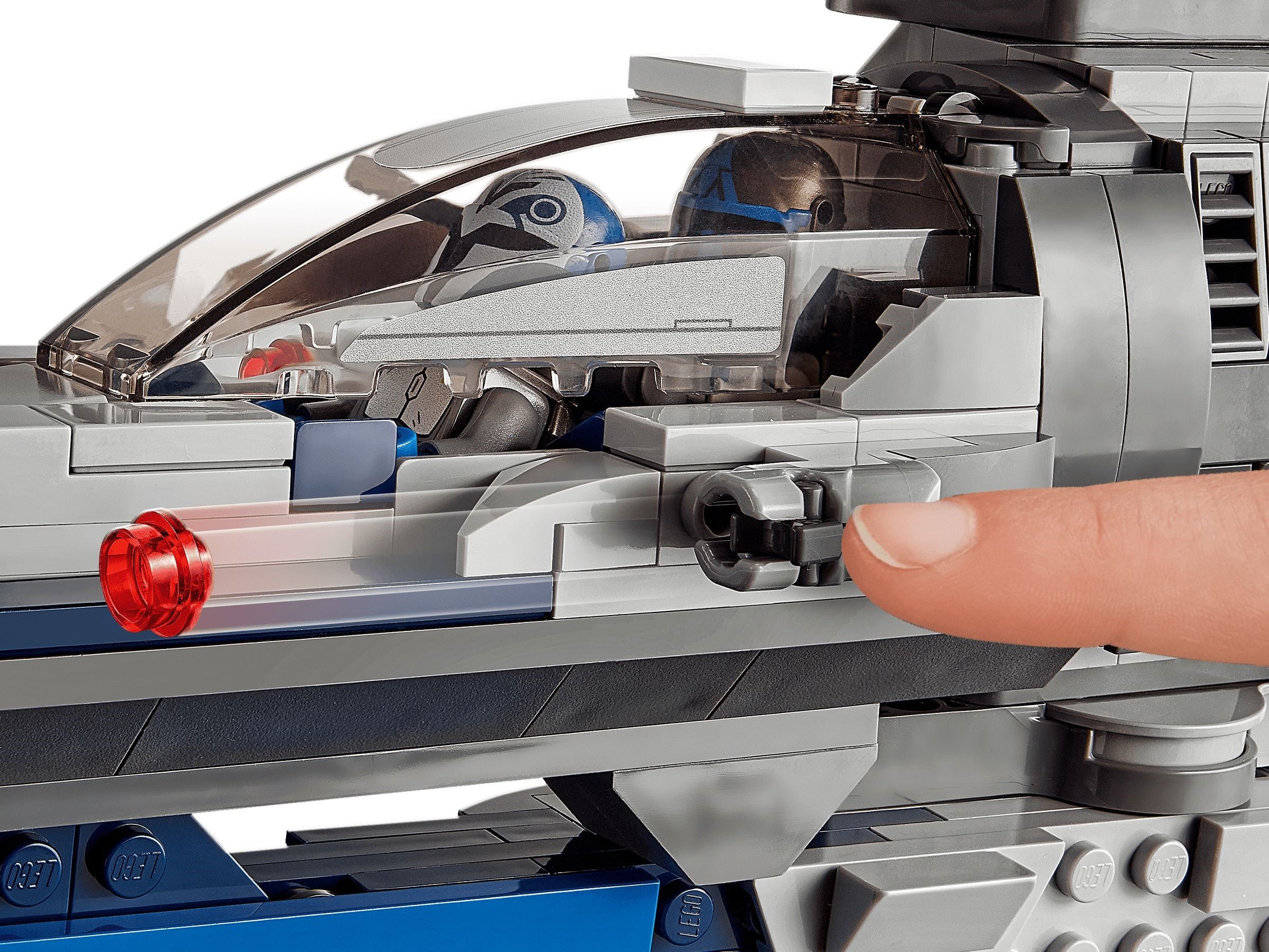 Additional photo of brand new factory sealed LEGO Star Wars Mandalorian Starfighter set 75316.