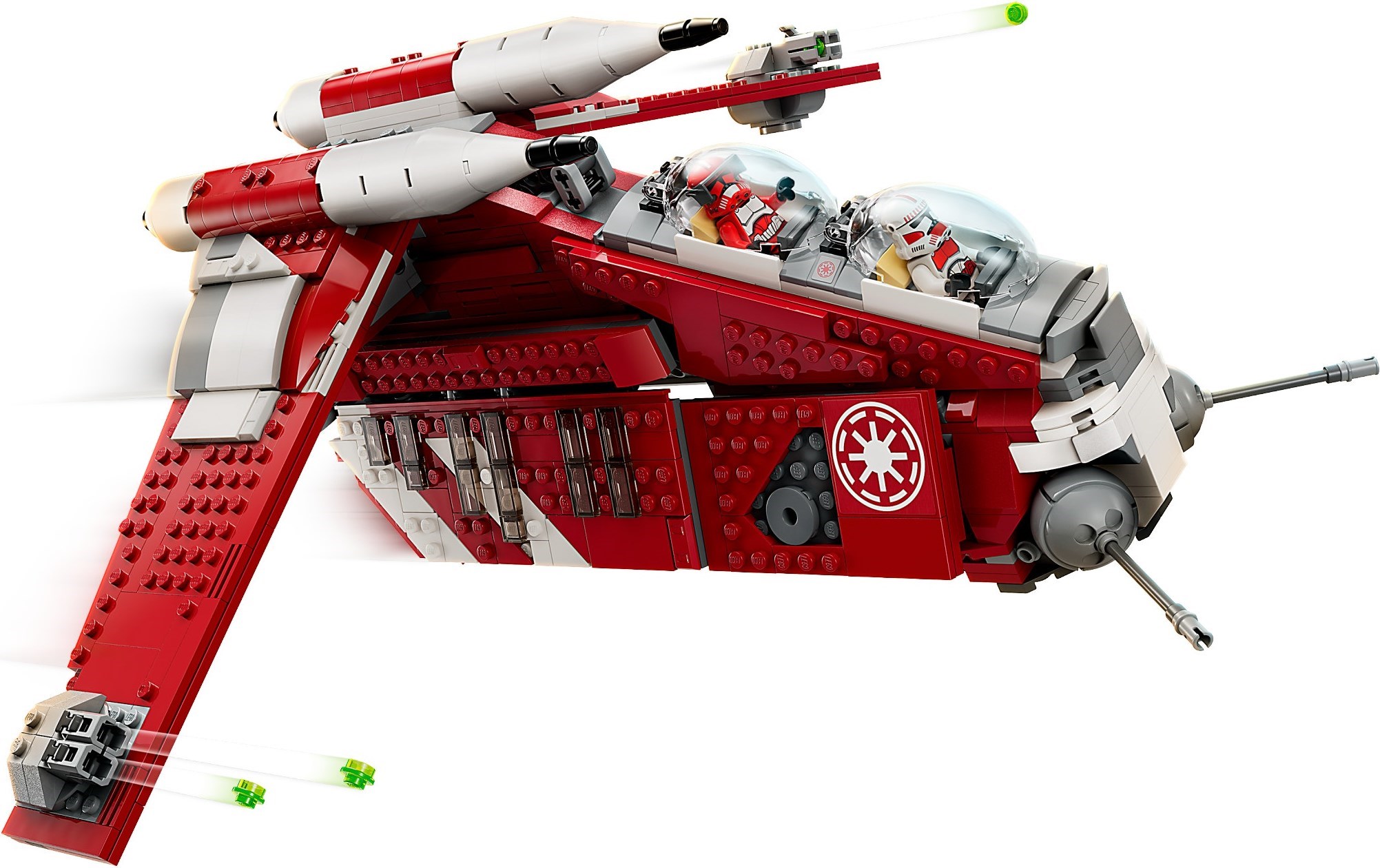 Additional photo of brand new factory sealed LEGO Star Wars Coruscant Guard Gunship set 75354.