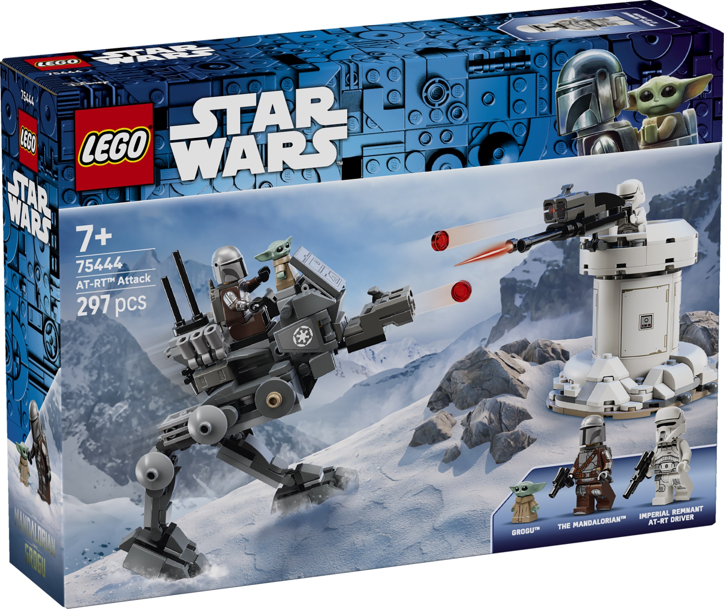 Additional photo of brand new factory sealed LEGO Star Wars AT-RT Attack set 75444.