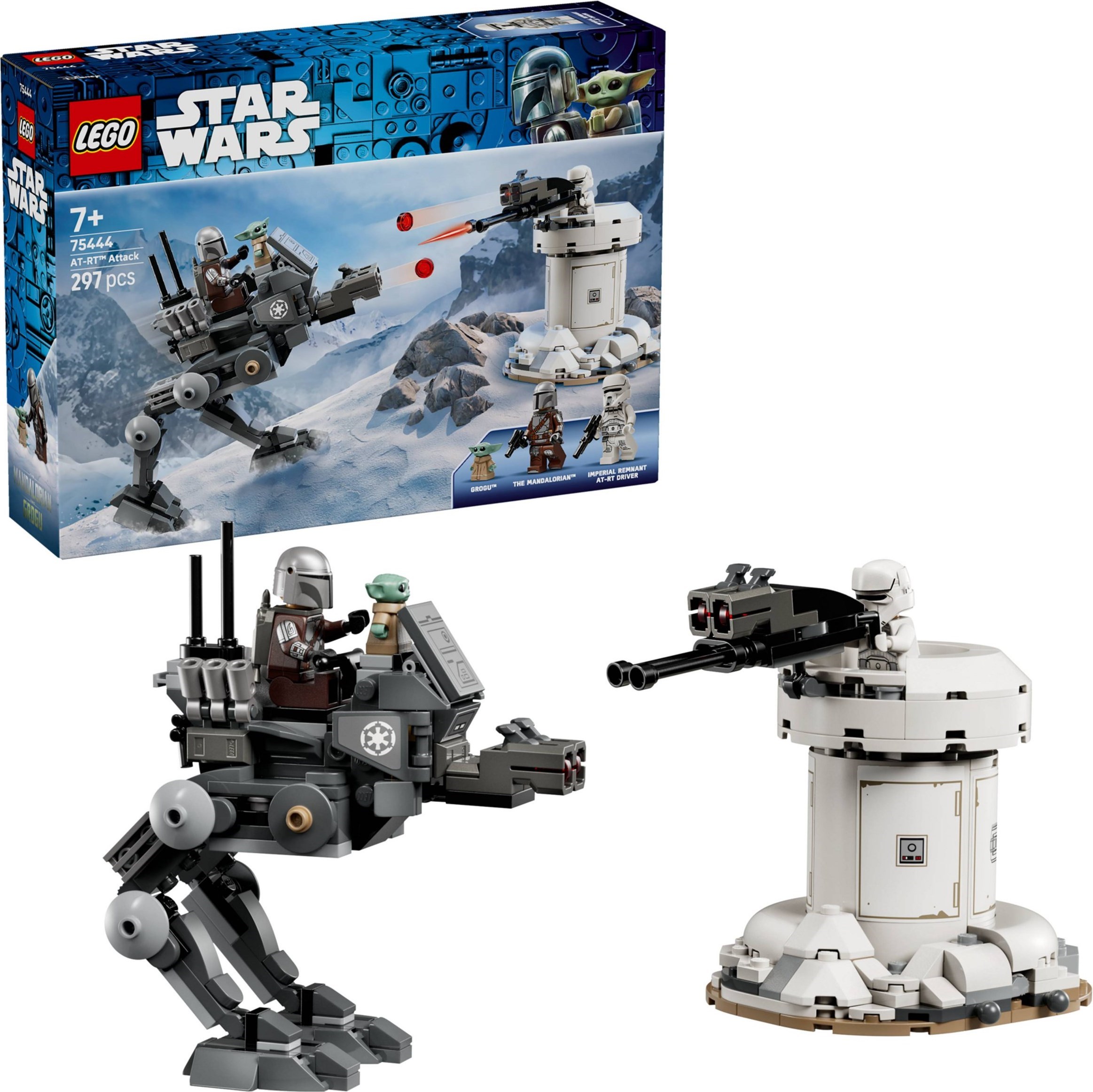 Brand New LEGO Star Wars 75444 AT-RT Attack Set Photo Additional photo of brand new factory sealed LEGO Star Wars AT-RT Attack set 75444.