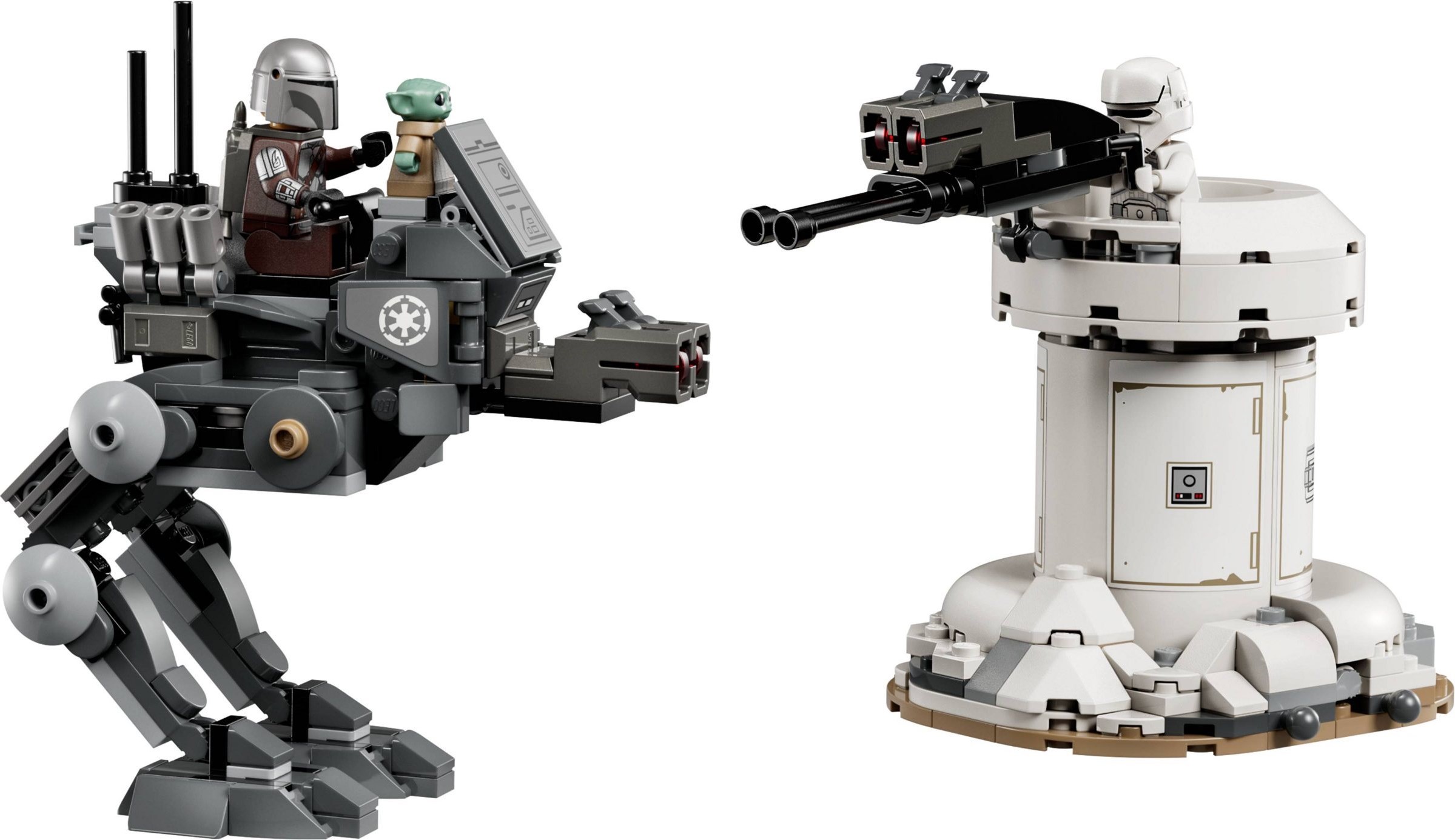 Additional photo of brand new factory sealed LEGO Star Wars AT-RT Attack set 75444.