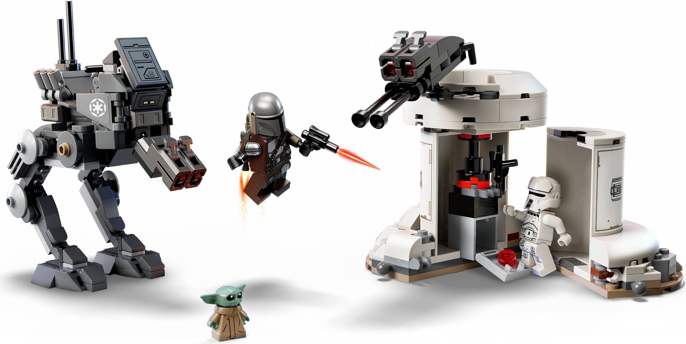 Additional photo of brand new factory sealed LEGO Star Wars AT-RT Attack set 75444.