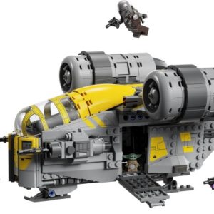 Brand new factory sealed LEGO Star Wars The Razor Crest set 75447 original box front view.