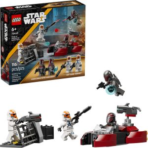 Additional photo of brand new factory sealed LEGO Star Wars Siege of Mandalore Battle Pack set 75449.