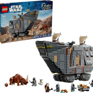 Additional photo of brand new factory sealed LEGO Star Wars Offworld Sandcrawler and Mudhorn set 75453.