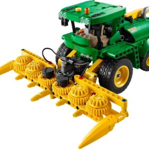 Brand new factory sealed LEGO Technic John Deere 9700 Forage Harvester set 42168 original box front view.