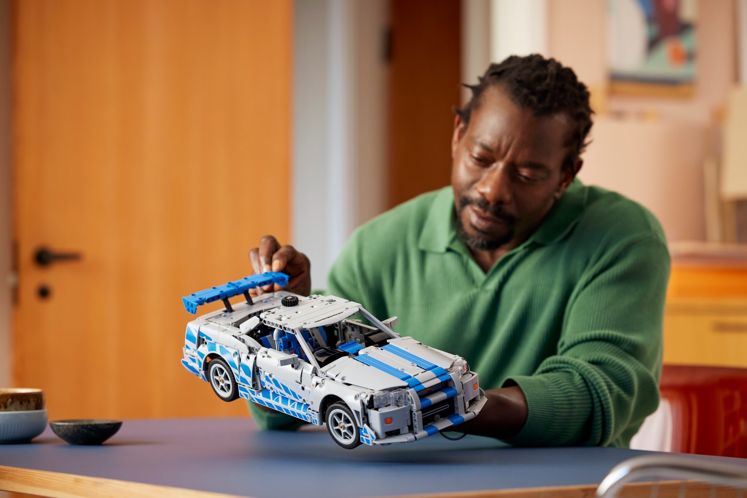 Additional photo of brand new factory sealed LEGO Technic 2 Fast 2 Furious Nissan Skyline GT-R (R34) Car set 42210.
